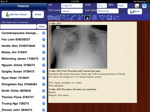 medicalNotesHD screenshot 2