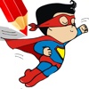 Superhero Cartoon Coloring Pages Games