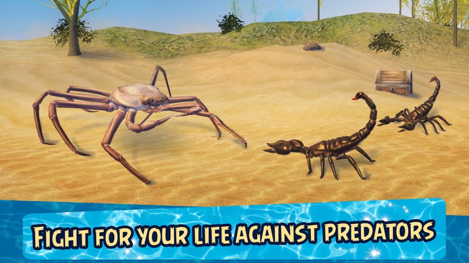 #2. Sea Crab Simulator 3D (iOS) 由: Tayga Games OOO