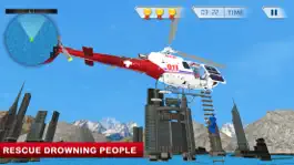 Game screenshot 911 Ambulance Rescue Helicopter Simulator 3D Game mod apk