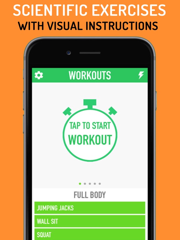 Screenshot #2 for 7 Minute Workout: Health, Fitness, Gym & Exercise