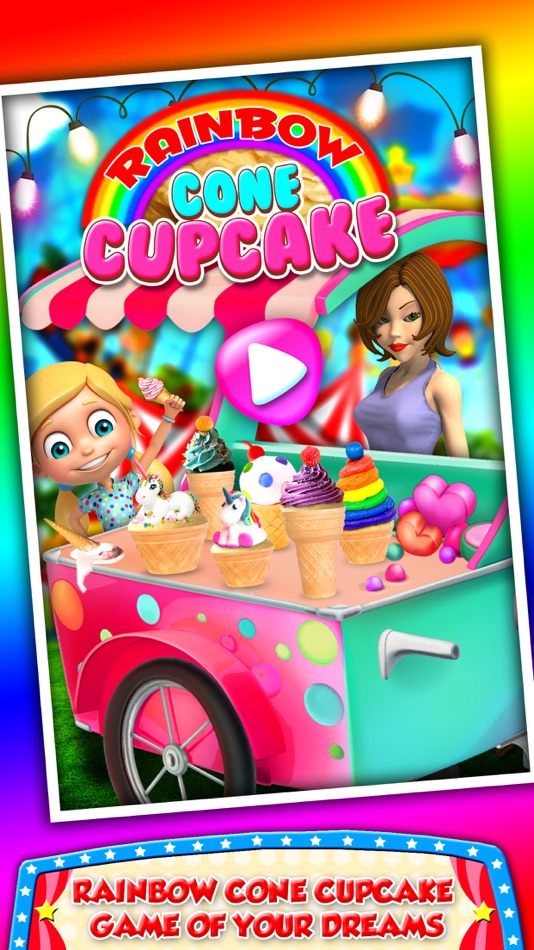 DIY Ice Cream On Cupcake! Cool Desserts Chef Game - 1.0 - (iOS)