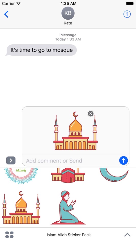 Islam Muslim Sticker Pack - 1.0 - (iOS)