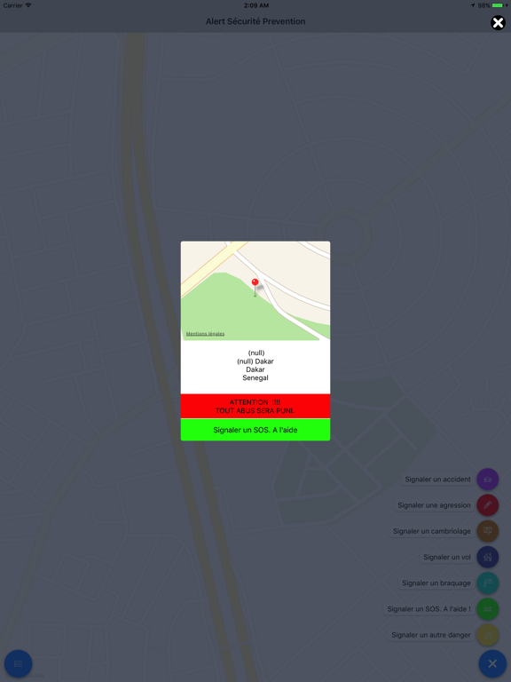 Screenshot #6 pour Alerte Prévention au Sénégal