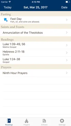 Daily Readings Lite - Military iPhone image 2