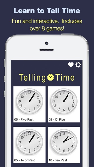 Telling Time - 8 Games to Tell Timeのおすすめ画像1