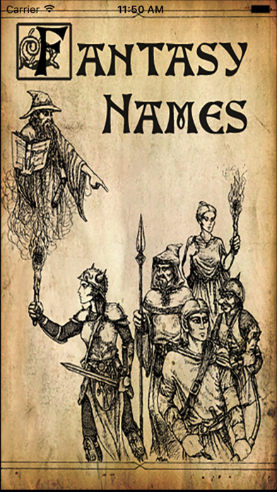 Fantasy Names for Cool Game Characters screenshot 1