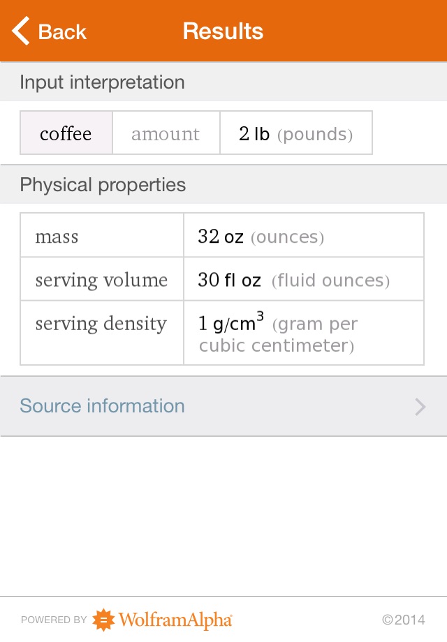 Wolfram Culinary Mathematics Reference Appのおすすめ画像5