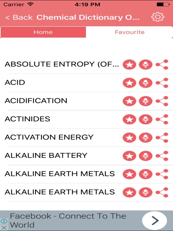 Screenshot #5 pour Chemical Dictionary - Terms Definitions