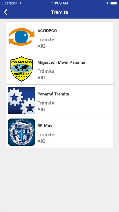 Panamá Apps screenshot