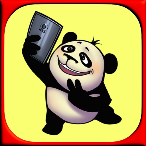 Funny Panda - Cute and Cool stickers for pictures iOS App