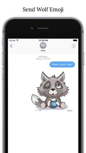 WolfMoji - Wolf emoji & Stickers(圖1)-速報App