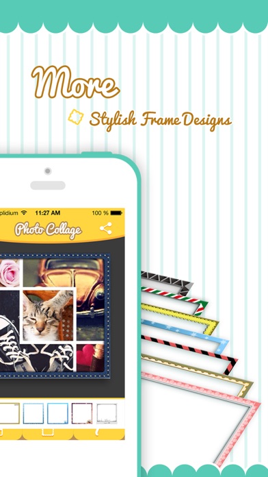 Pic-Frame Grid (Photo Collage Maker and Editor)のおすすめ画像4