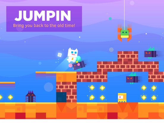 Super Phantom Cat - Be a jumping bro. iPad app afbeelding 3