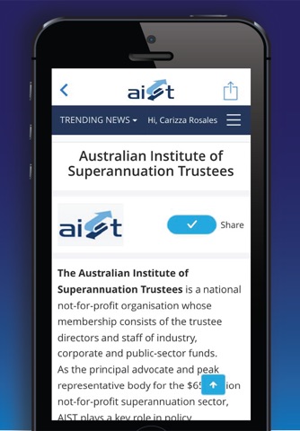 AIST Super News screenshot 3