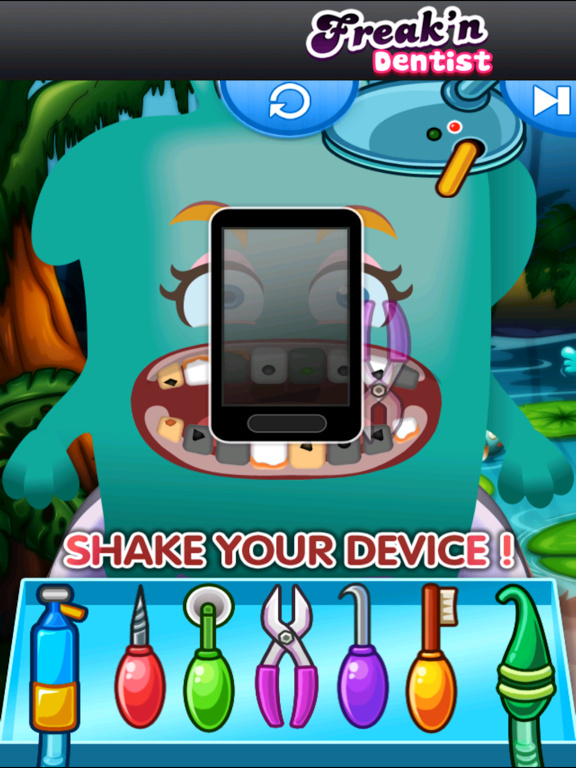 kids surgery dentist free games for girls & boys iPad screenshot
