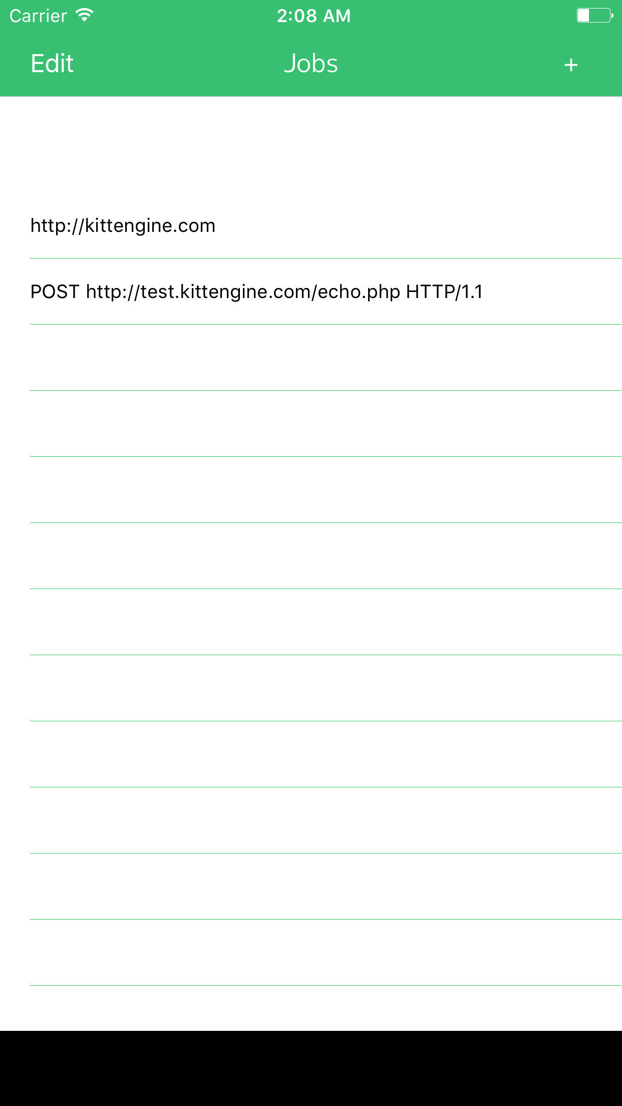 awesome HTTP Tester