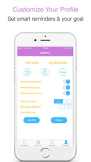 meal nutrition tracker & carb counter + keto diet iphone screenshot 2