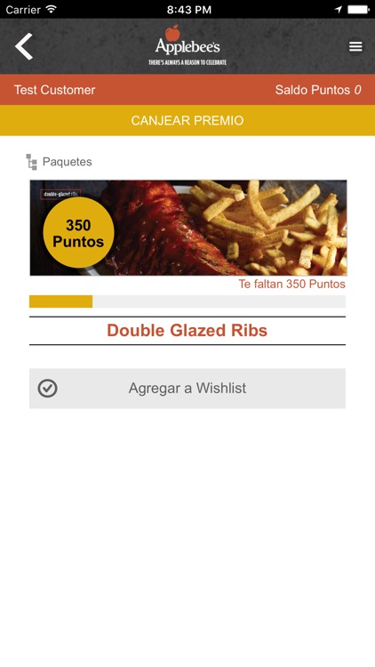 Applebee's Special Guest