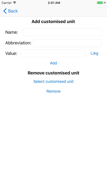Specific volume converter screenshot-4