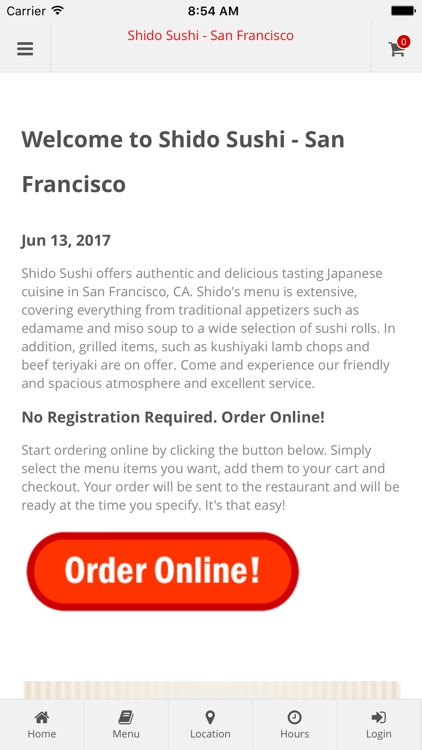 Shido Sushi San Francisco