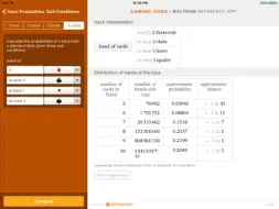 Wolfram Gaming Odds Reference App screenshot 7