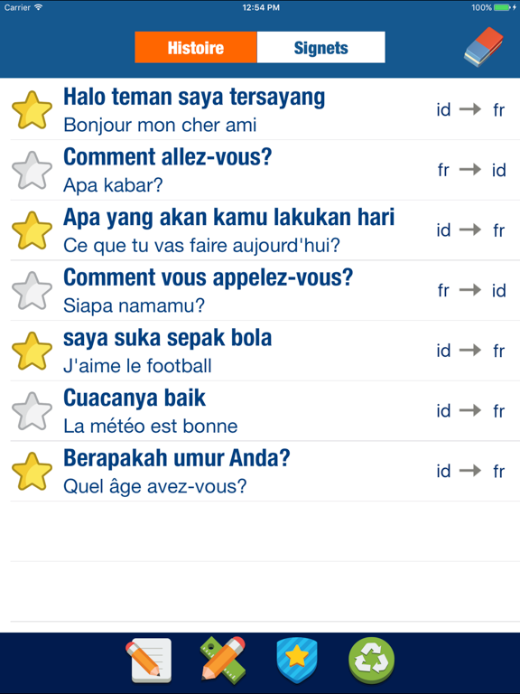 Screenshot #5 pour Traducteur Indonésien voyage