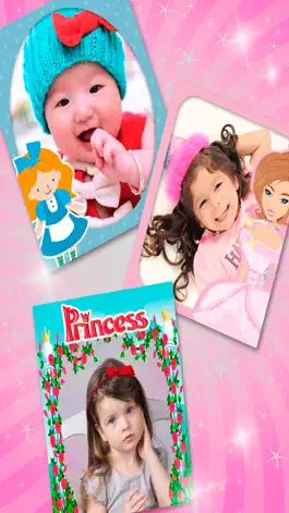 Game screenshot Fairy princess photo frames for girls – kids album mod apk
