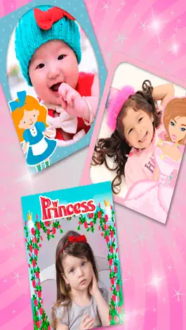 Game screenshot Fairy princess photo frames for girls – kids album mod apk