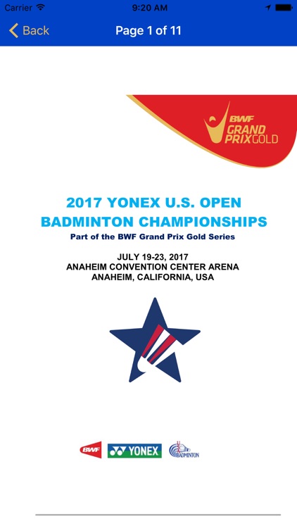 2017 Yonex US Open Badminton screenshot-3