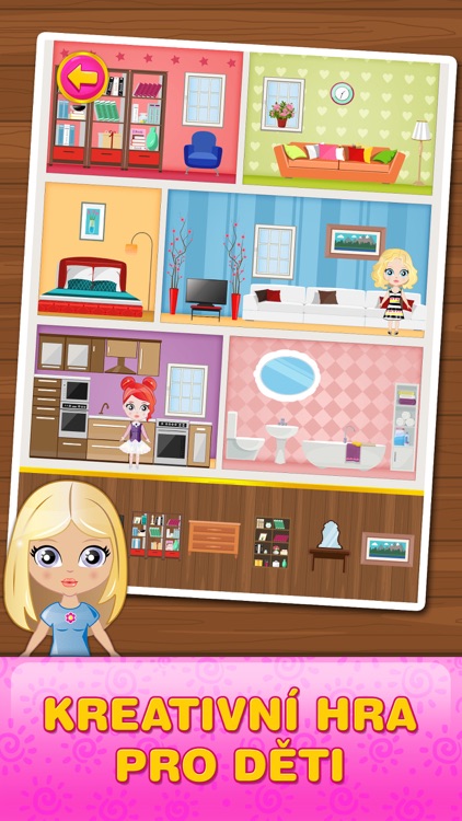 Zdobení domu pro panenky *Pro