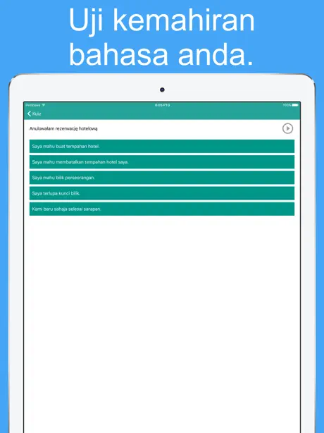 Belajar Bercakap Orang Poland - Kata & Frasa