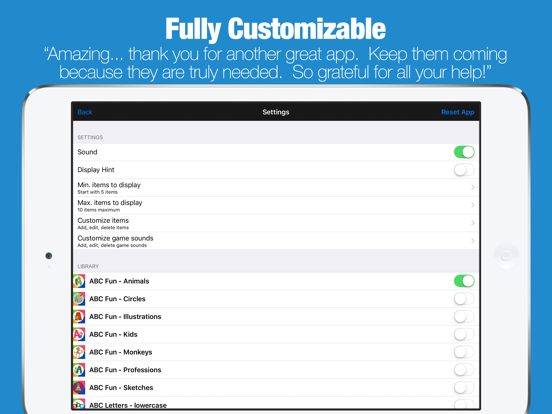 ABC Alphabet Phonics - Preschool Game for Kids iPad screenshot 4 - Education app