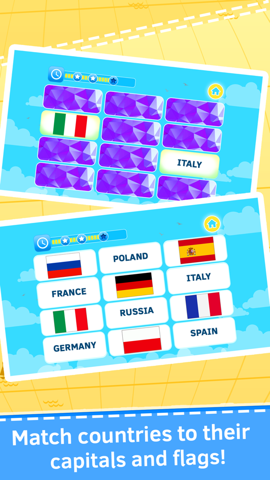 Geography quiz world countries, flags and capitals - 1.2 - (iOS)