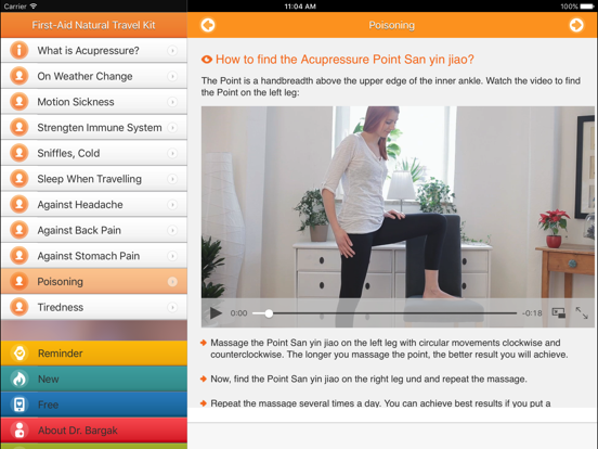 Screenshot #4 pour Natural First Aid Travel Kit: Pain Relief Massage!