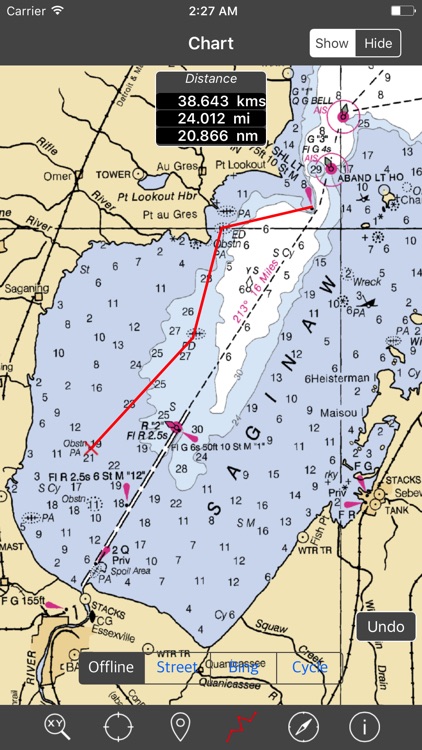 Lakes Huron & Erie – Raster Nautical Charts