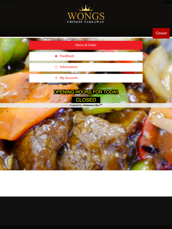 Screenshot #4 pour Wongs Chinese Takeaway