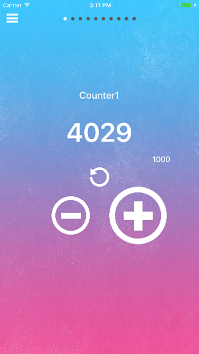 Screenshot #1 pour Stepper - tap counter