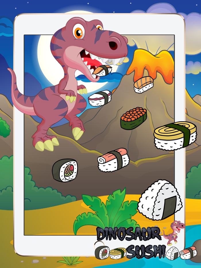 Dinosaur Sushi - Dino Food Math Games