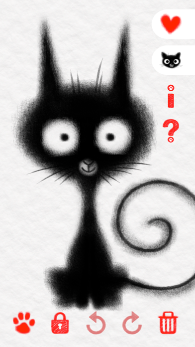 Smoky Spirit Cats iPhone screenshot 2 - Entertainment app