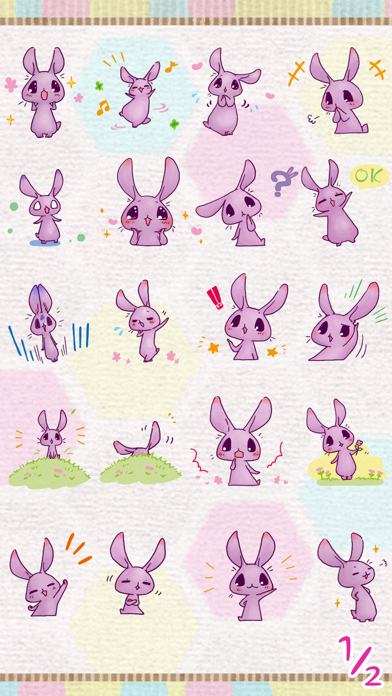 Purple Rabbit ! Screenshot 2 - AppWisp.com Purple Rabbit ! Screenshot 2 - AppWisp.com