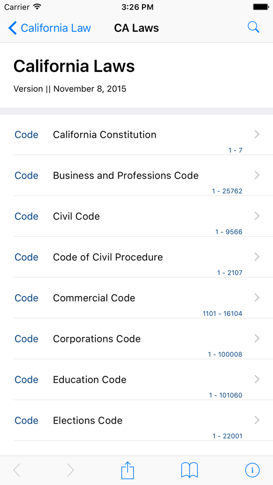 California Law (LawStack Series) - 8.602.20170702 - (iOS)