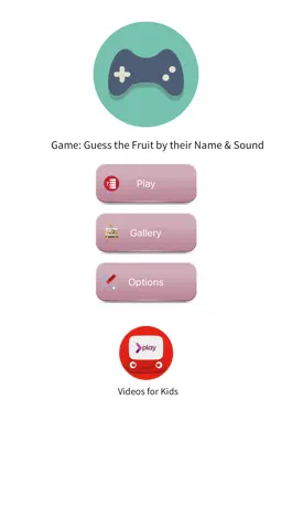 Game screenshot Learn Fruit Name by Quiz Game and Videos apk