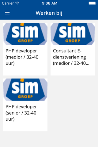 SIMgroep screenshot 3