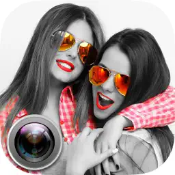 Color effects photo editing – black and white app icon