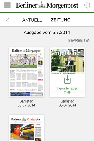 Berliner Morgenpost E-Paper screenshot 2