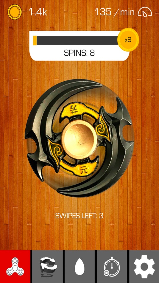 #5. Fidget Spinner 2.0 (iOS) 由: KISSAPP, S.L.