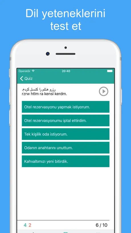 Farsça Öğrenmek - Ifadeler ve Sözcükler