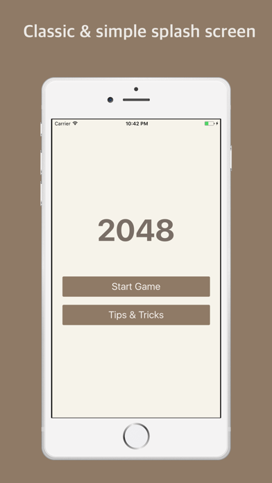 Screenshot #1 pour 2048 - puzzle number