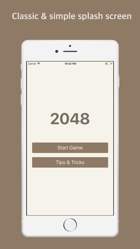 2048 - puzzle number - 1.1 - (iOS)